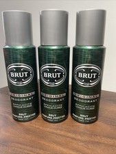 Mens Brut Original Deodorant Spray Aerosol 3 Pack X 200ML
