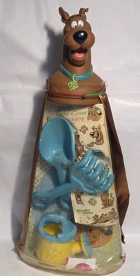 Scooby-doo Collectable Easter Basket 2013 With Sand Toys & Holiday Stickers