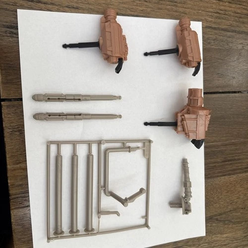 GI Joe 2001 2002 Headquarters TRU Parts Missiles Pines Launcher Gun Railing