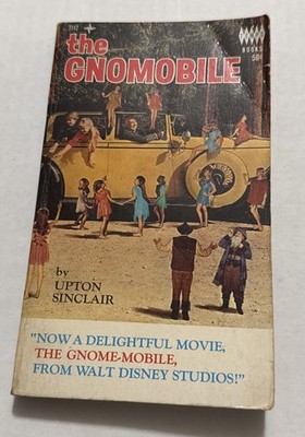 THE GNOMOBILE Upton Sinclair  (1966) Walt Disney Movie Tie-In PB