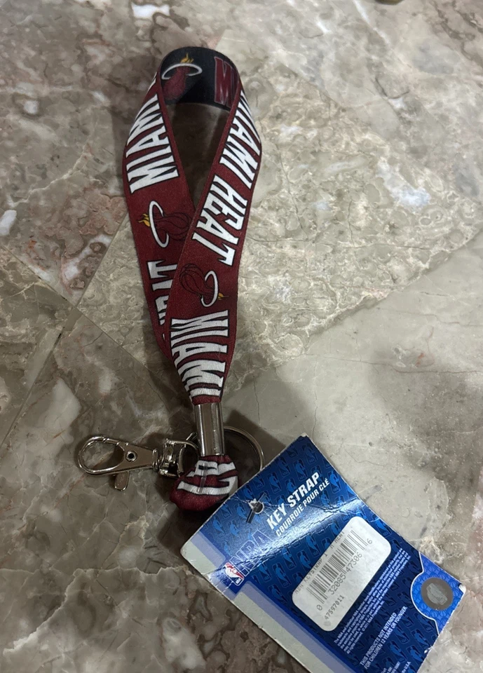 Miami Heat Wincraft NBA 1" Lanyard Key Strap BRAND NEW!! - Image 4 of 4