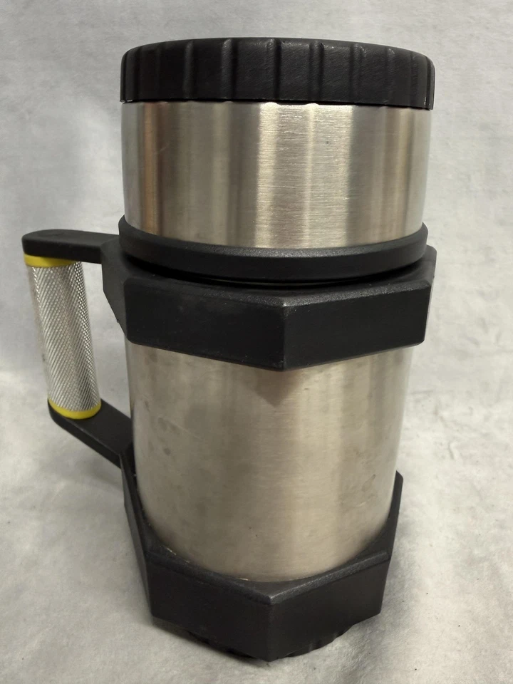 Taza aislada al vacío de acero inoxidable Stanley 20 oz mango Aladdin termo 0,59 L Foto 3 de 4