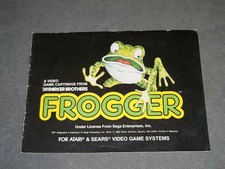 AFrogger Atari 2600 [Instruction Book Manual ...