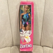 1985 Tropical Barbie with the Longest Hair Ever! No. 1017 NRFB