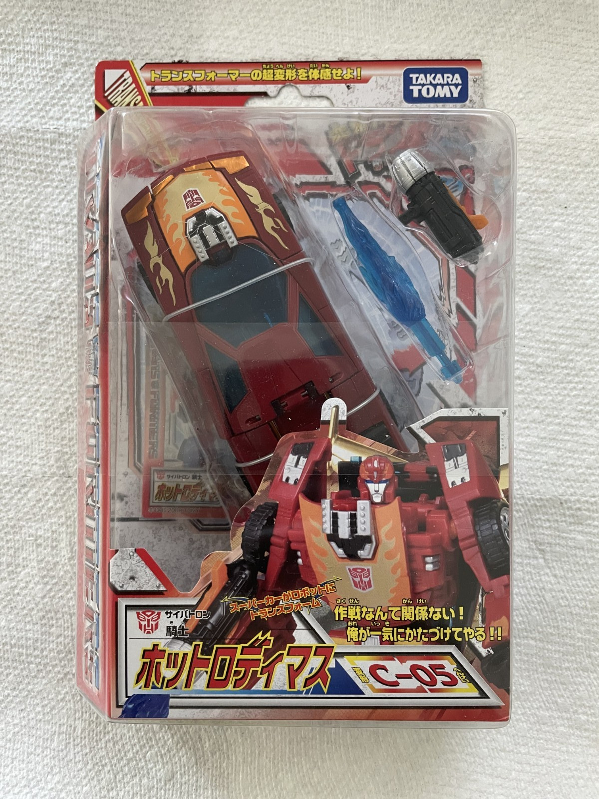 Transformers Henkei C-05 Classics Hot Rod Rodimus