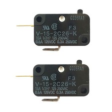 LONYE V-15-2C26-K Switch Snap Action Micro Switch Replacement for OMRON Switch S