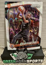 2025 Panini Prizm WNBA - Rayah Marshall #47 White Seismic Prizm (RC) Sun
