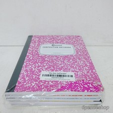 Rosmonde Composition Notebook Wide Ruled 5 Pack-Random color combination shipped