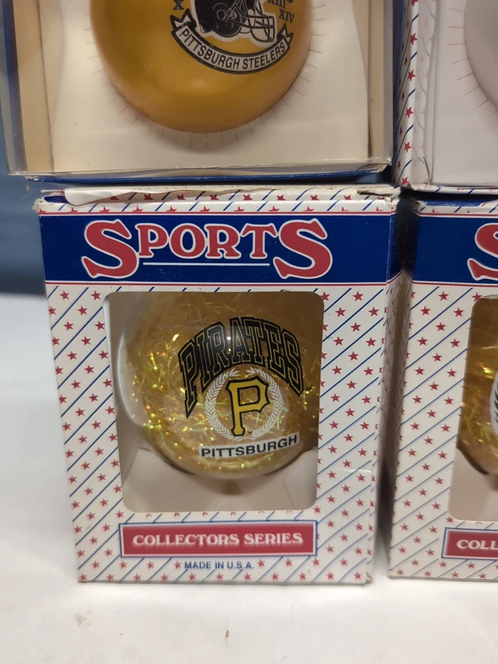 Adornos Piratas Pingüinos Pittsburgh Steelers De Colección Foto 3 de 4