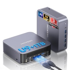 GEEKOM GT15 Max Mini PC,Intel Core Ultra9 285H(99TOPS)|32GB DDR5+1TB SSD