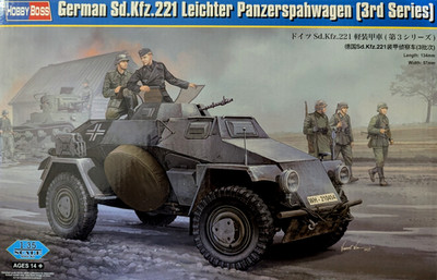 Hobby Boss 83812 - 1:35  German Sd.Kfz.221 Leichter Panzerspahwagen