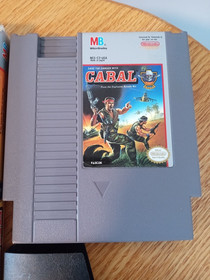 Cabal CIB w/ Box & Manual *** NES Nintendo Entertainment System 1990
