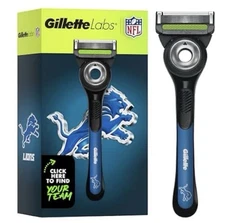 Gillette Labs NFL Detroit Lions Edition Razor Set – Special Edition