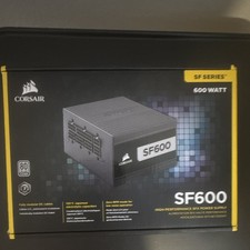 Corsair SF600 SF Series 600W SFX Fully Modular PSU Black 24pin 6 2 PCIe