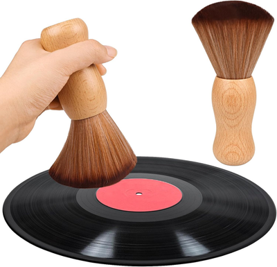 #ad Vinyl Record Cleaner Brush anti Static Dust Remover with Fine Fiber Bristles W $17.12