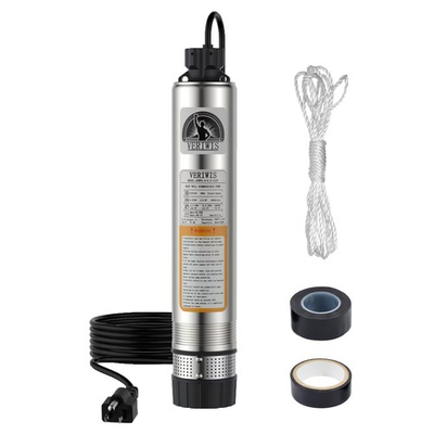 #ad #ad Septic Tank Pump 4quot; Submersible Effluent Cistern Deep Well Pump with Clog Res... $256.36