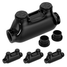 Insulated Multi Tap Connectors 2/0-6 AWG Aluminum 2 Port Electrical Connectors