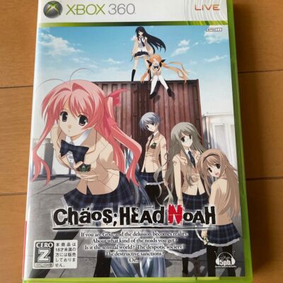 CHAOS HEAD NOAH Microsoft Xbox 360 5pb Adventure Game CDD-00002 w