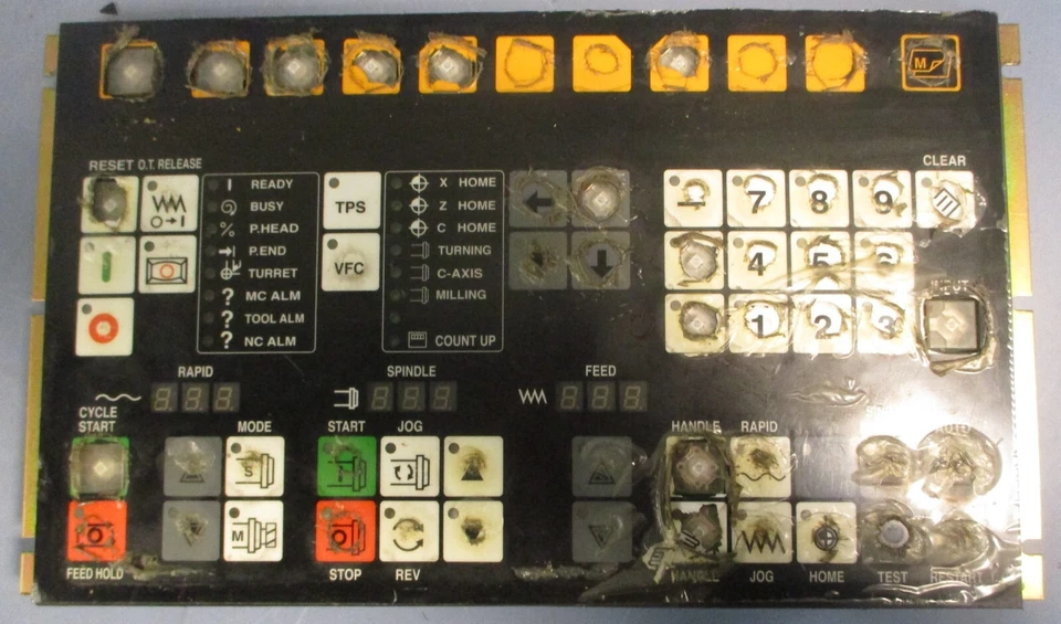 Yamazaki Mazak KS-YZ17A-1-2A Operator Panel BN300B805 KS-YZ 17B-1 - Image 2 of 4