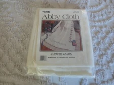 Leisure Arts Polyacrylic 18-COUNT Soft White ABBY CLOTH #11668 - 58" x 1.25 yds.