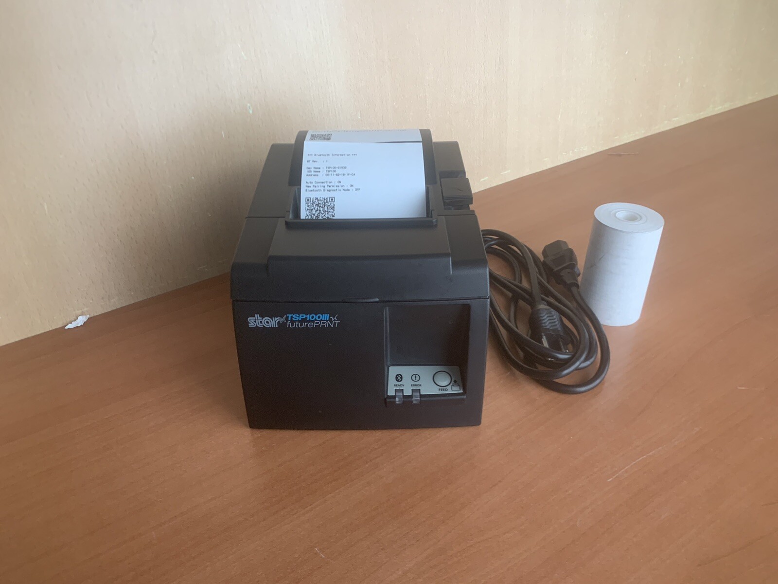 Star Micronics Bluetooth TSP100III Thermal Receipt Printer TSP143IIIBI