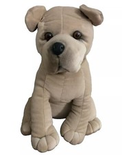 Love Land Dog Plush Windsor Toys Realistic Brown Korea 1985 Vintage 13"