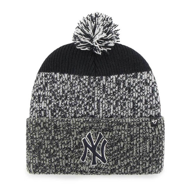 MLB New York Ny Yankees Berretto di Lana Cappello Invernale Statico Cuff  Bobble | Acquisti Online su eBay