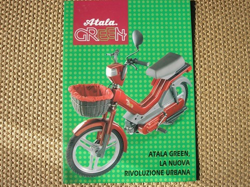 ATALA GREEN GIRL LL LF 2M CICLOMOTORE SCHEDA TECNICA SALES BROCHURE | eBay