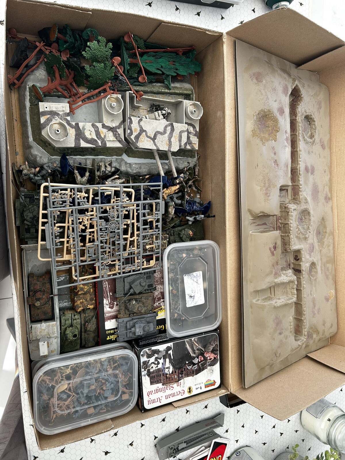 1/72 & 1/35 Scale model kits job lot. Soldiers, Diorama, Vehicles. eBay