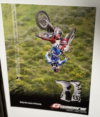 Ad for Gaerne  SG-12 MX Racing Motocross Boots with Lance Coury  Ad # 24722
