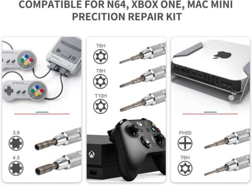 Repair Cleaning Tools Kit for PS4 PS5 TR9 Torx Phillips Magnetic Screwdriver Set - Picture 3 of 10