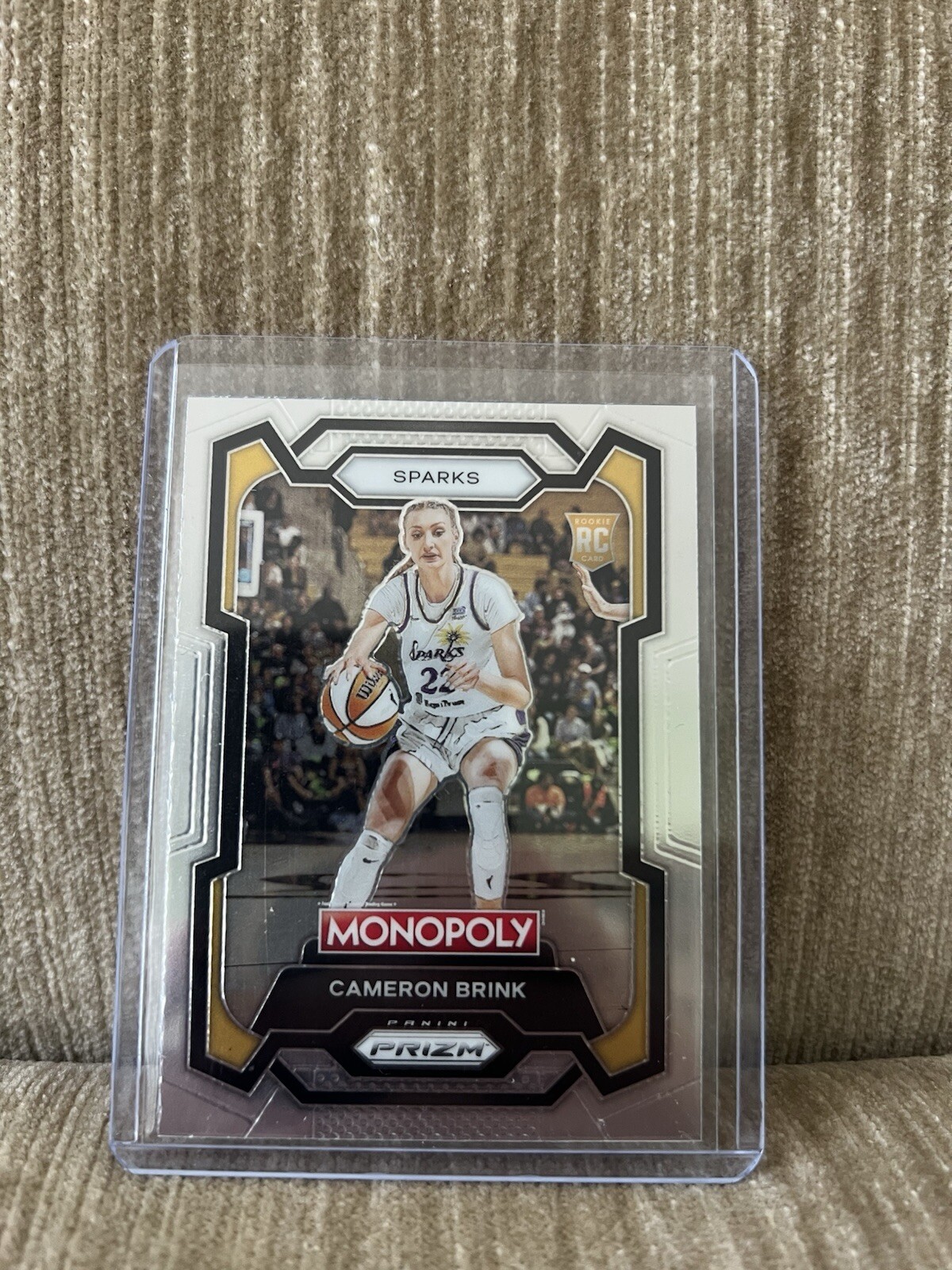 2024 Panini Prizm Monopoly WNBA Cameron Brink RC #39 Rookie Sparks