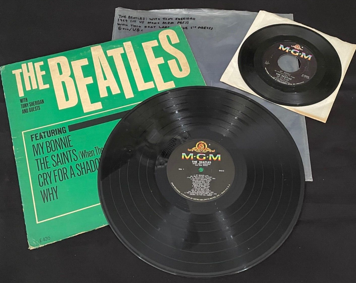 【期間限定販売】ビートルズ&トニーシェリダン My Bonnie LP Beatles with Tony Sheridan and Guests LP And Bonus 45 My