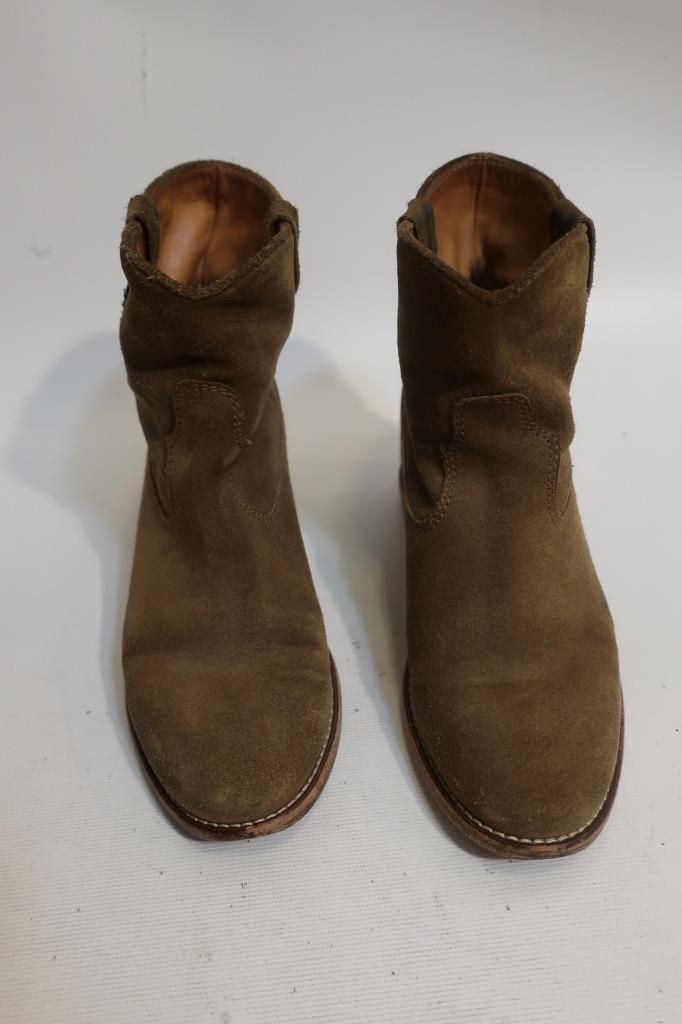 ブーツその他 Isabel Marant Etoile Loline' Brown Suede Boots Women Isabel Marant Etoile Brown Suede Ankle Boots 36 EUR/US