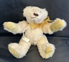 Vintage Bearly There Co, Linda Spiegel Fully Jointed, Handmade Bear H 10”