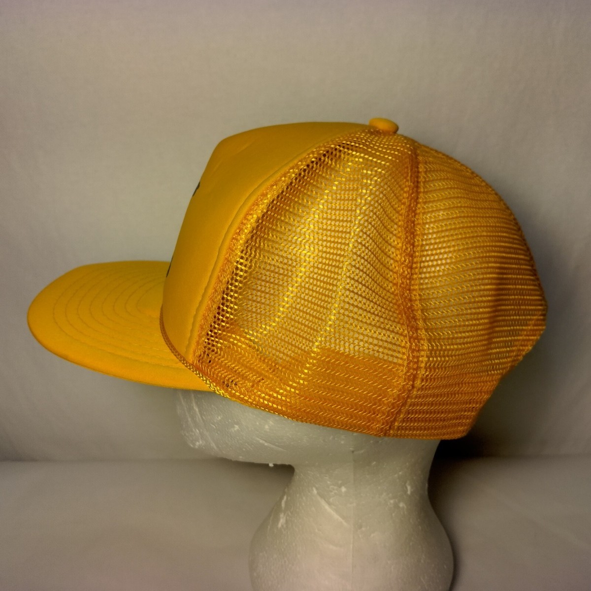 Lions Club International Elkins West Virginia Cap Hat Gold Mesh