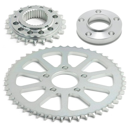 Front Rear Chain Sprocket Conversion Kit for Harley Softail Fatboy FLSTF 00-06 - Picture 12 of 12