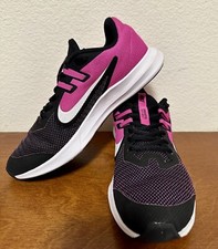 Nike Girls Downshifter 9 AR4135-016 Black Running Shoes Sneakers Size 6.5Y