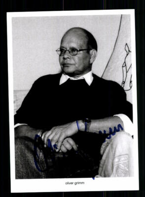 Oliver Grimm Autogrammkarte Original Signiert ## BC 158977