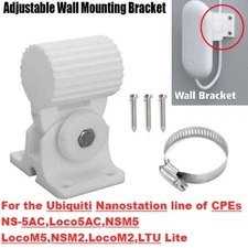 For Ubiquiti Nanostation Wall Bracket Loco5AC NS-5AC LocoM5 M5 NSM5 CPE Bridge