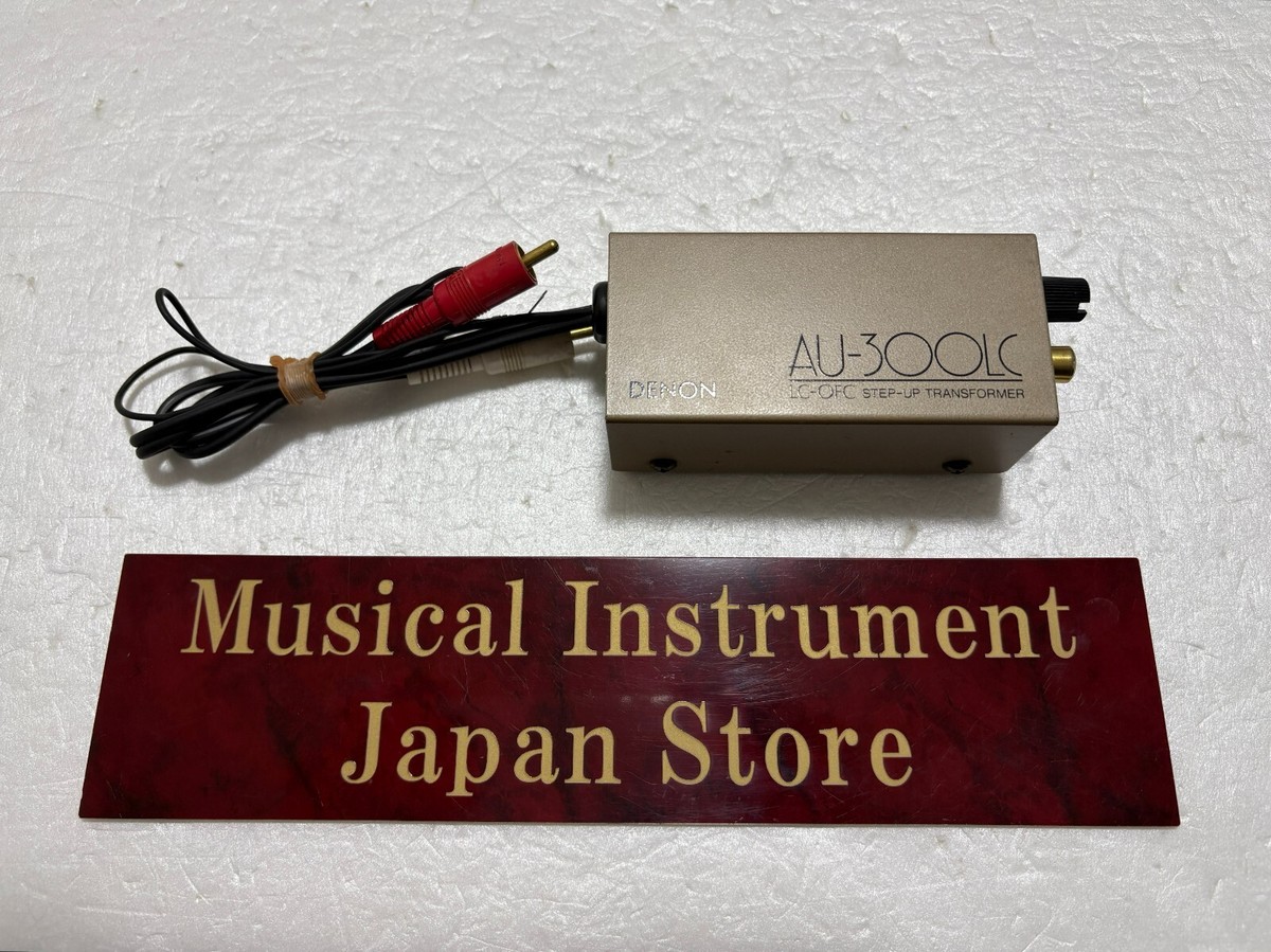 Denon AU-300LC MC Cartridge Step-up Transformer Used from Japan | eBay