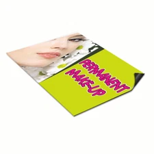 Car Magnet Set of 2 Permanent Make-Up Advertising Printing B Industrial Sign