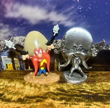 Vintage Looney Tunes Figures Yosemite Sam Pewter Rawcliffe Warner Bros Figurines
