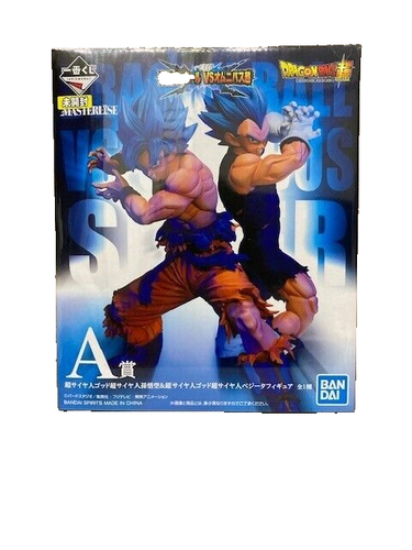 BANDAI Dragon Ball Ichiban Kuji Prize A Super Saiyan God Son Goku Vegeta Japan