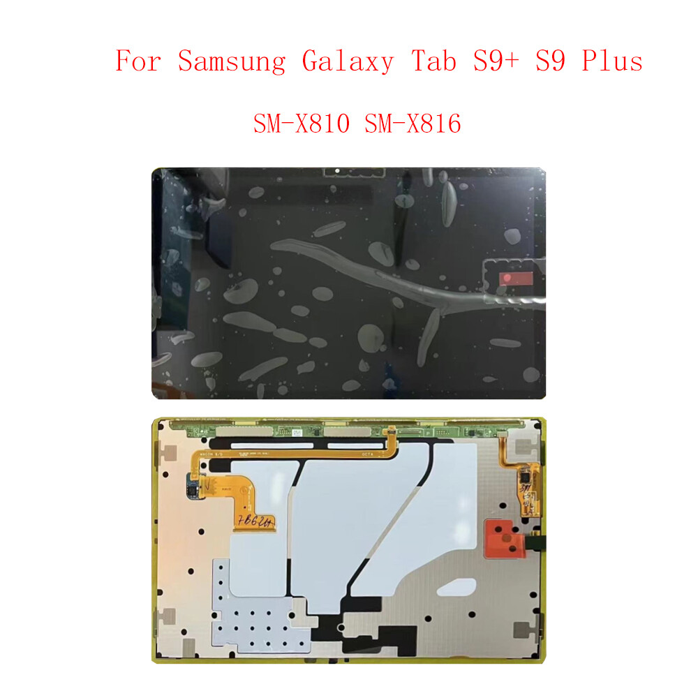 For Samsung Galaxy Tab S9 Plus X810 X816 AMOLED Display Touch
