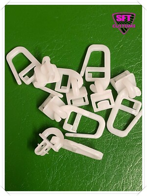 Curtains hooks MAN new gen , IVECO, Rear rail DAF106 (25pieces) Gliders, Runners