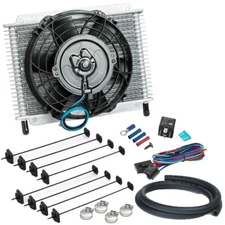 Transmission Oil Cooler - 23 Plate & 8" Fan Combo (Part #698) (Davies Craig)