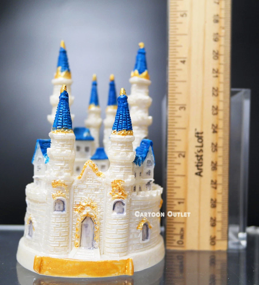 "Castle Cake Topper 4,5"" Cumpleaños Dulce 16 Boda Mis 15 Príncipes Baby Shower" Foto 3 de 4