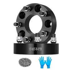 2PCS 5x5" 5x127mm Wheel Spacers 1.5" Inch 1/2x20 For Jeep Wrangler Chevy C10