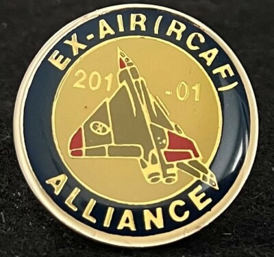 AVRO ARROW | RL-201  Day Glo Markings Enamel Pin  | 2.2 cm | MINT | Never worn